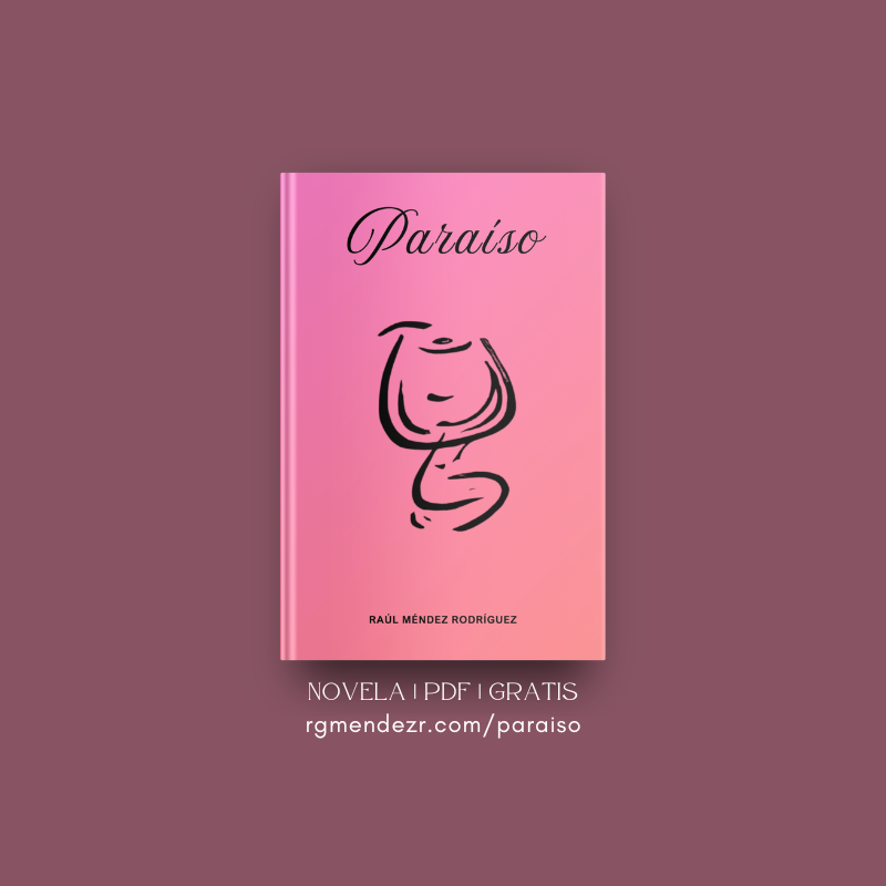 Portada de Paraíso, novela corta de Raúl Méndez Rodríguez